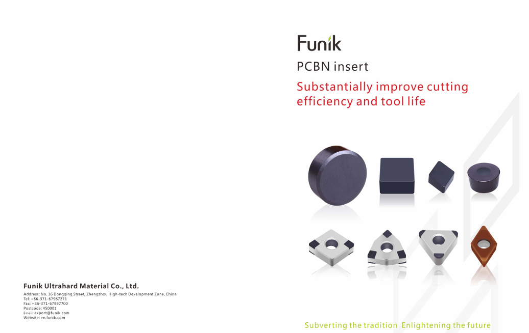 FUNIK-PCBN Standard Inserts